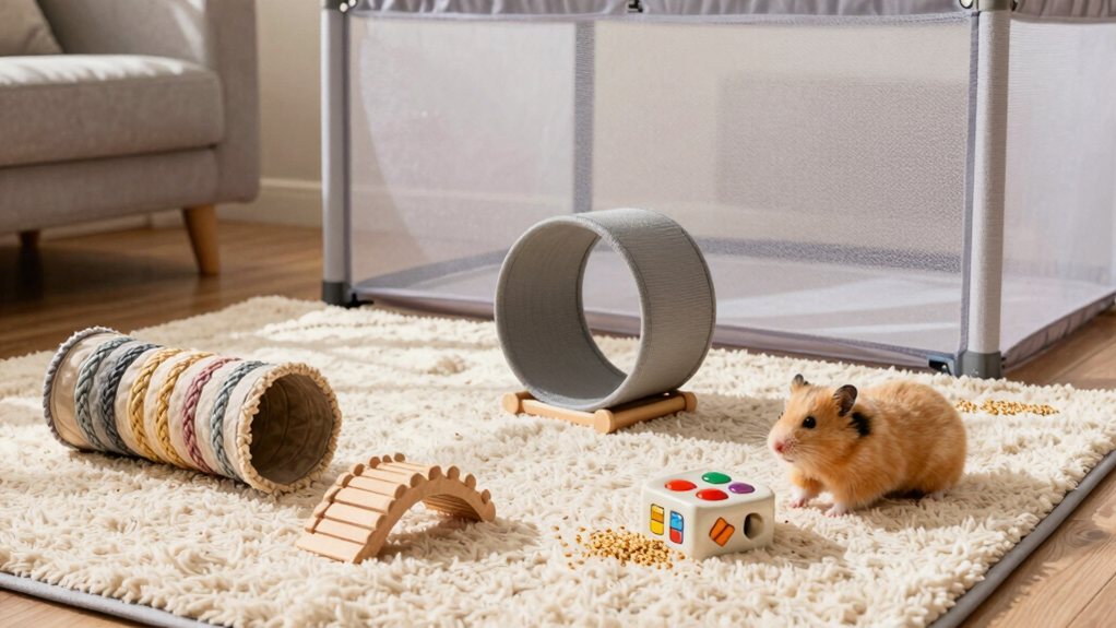safe supervised hamster exploration