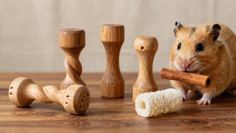 safe wooden chews for hamsters