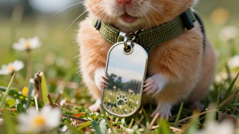 secure hamster id tags