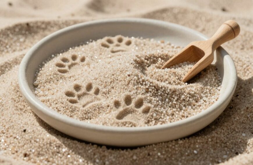 set up sand bath
