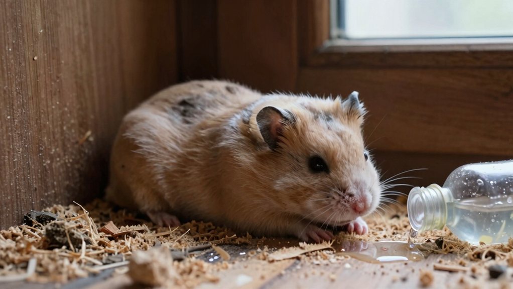 signs of hamster aging