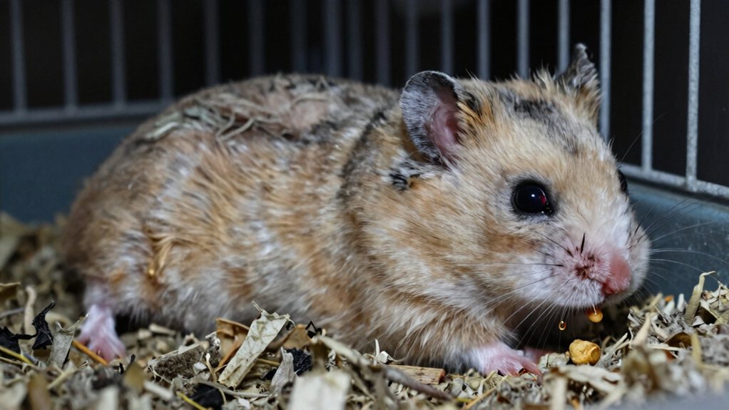 signs of hamster illness