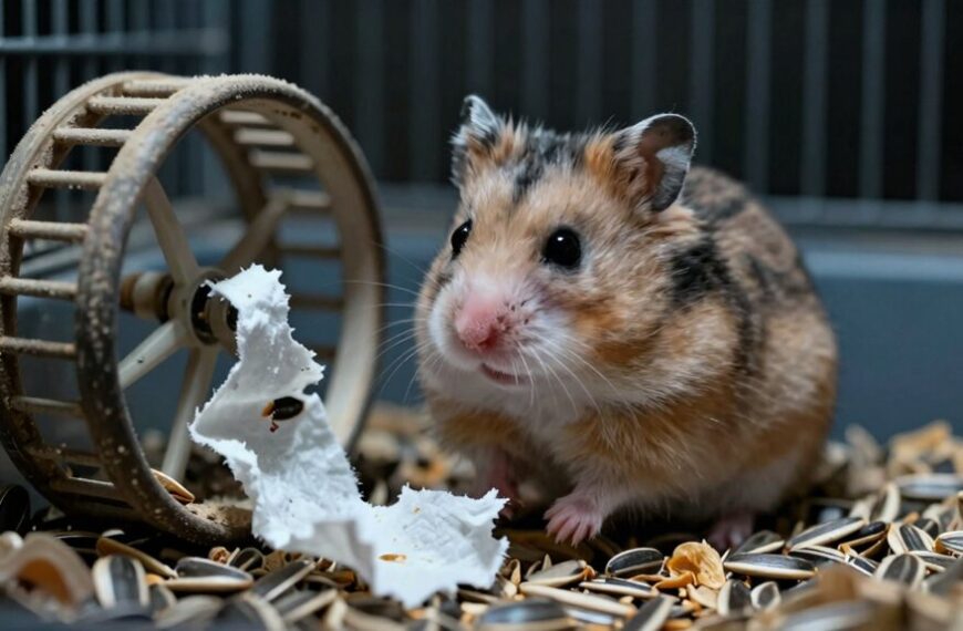 signs of hamster stress