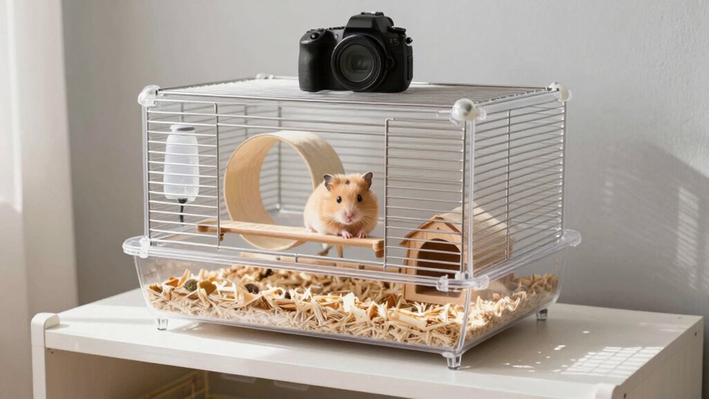 spacious ventilated chewproof durable cage
