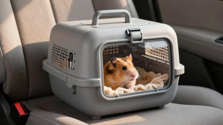 stress free hamster travel carriers