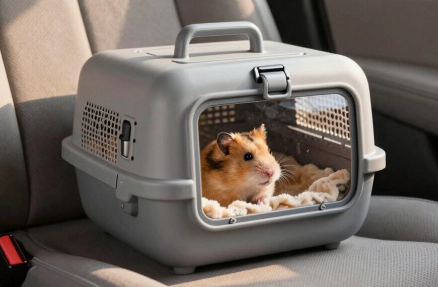 stress free hamster travel carriers