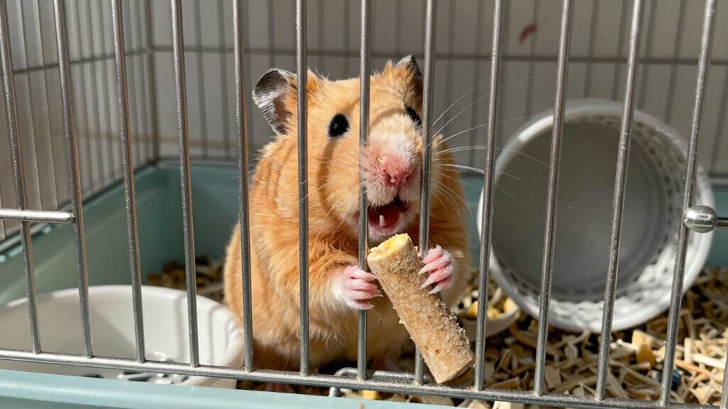 teeth trimming through chewing