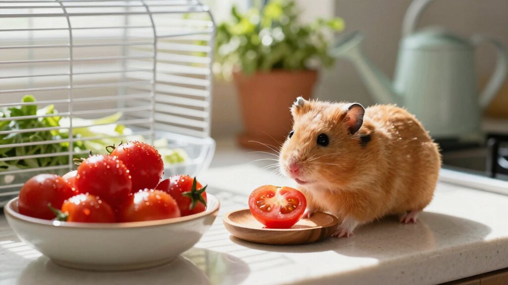 tomatoes occasional small treats only