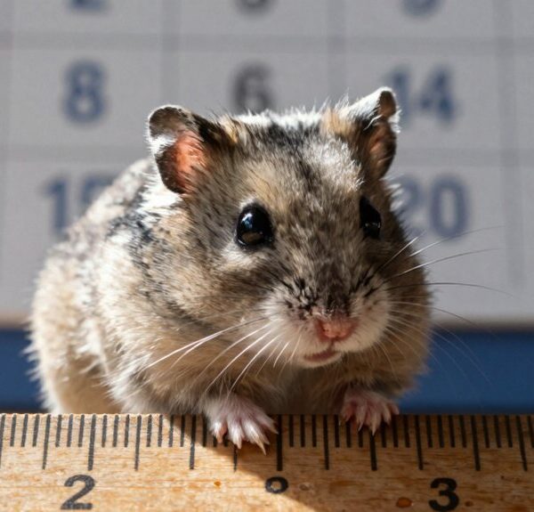 two year old dwarf hamster age