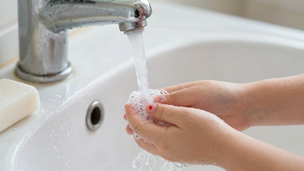wash bite with soap