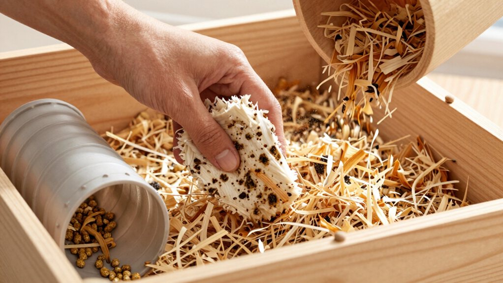 weekly bedding change recommended
