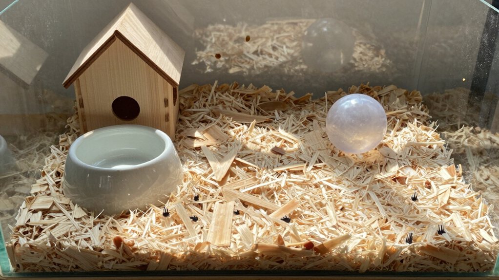 weekly bedding change recommended