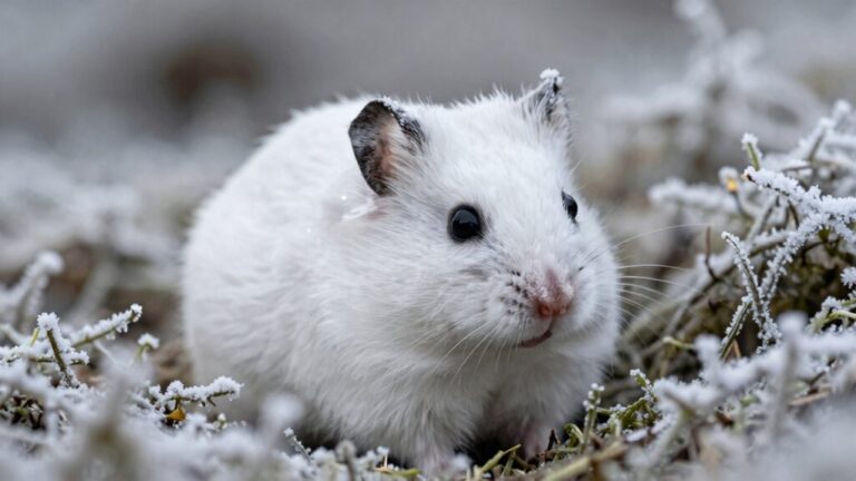 winter white dwarf hamsters rarity
