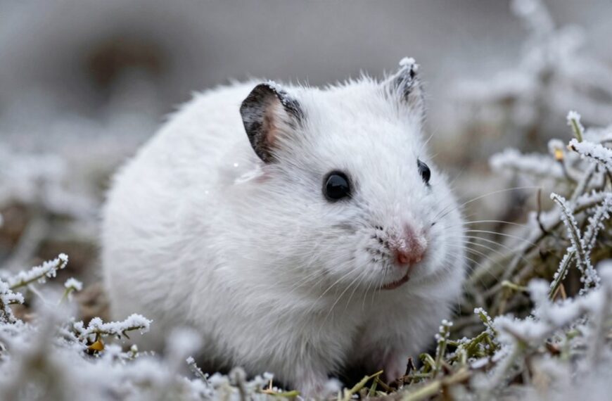winter white dwarf hamsters rarity
