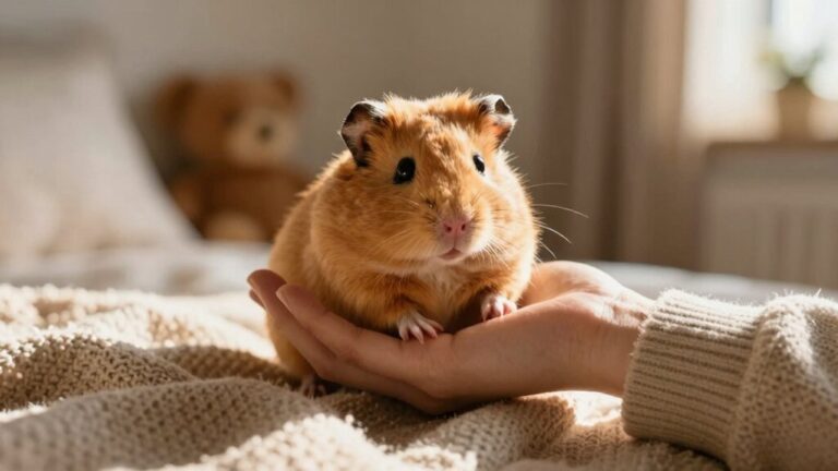 yes hamsters bond with humans