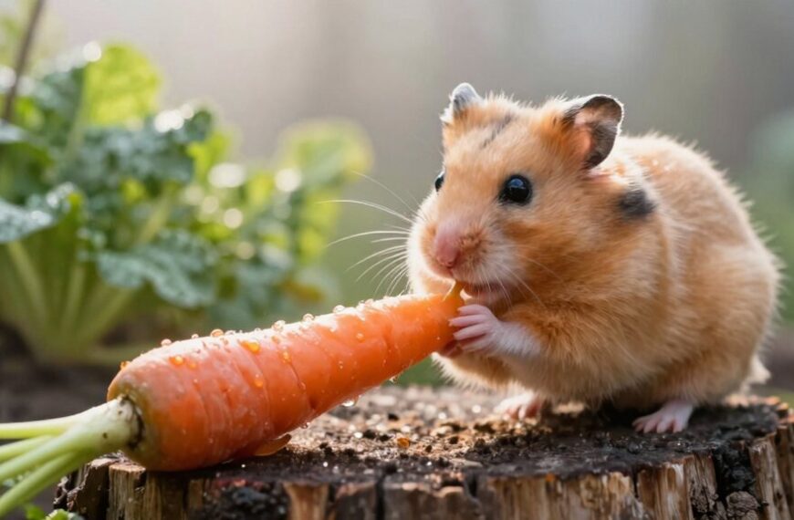 yes hamsters can eat carrots