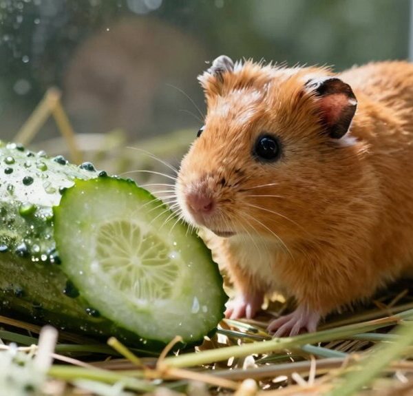 yes hamsters can eat cucumber
