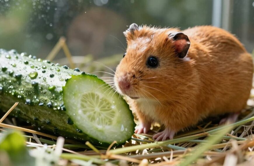 yes hamsters can eat cucumber