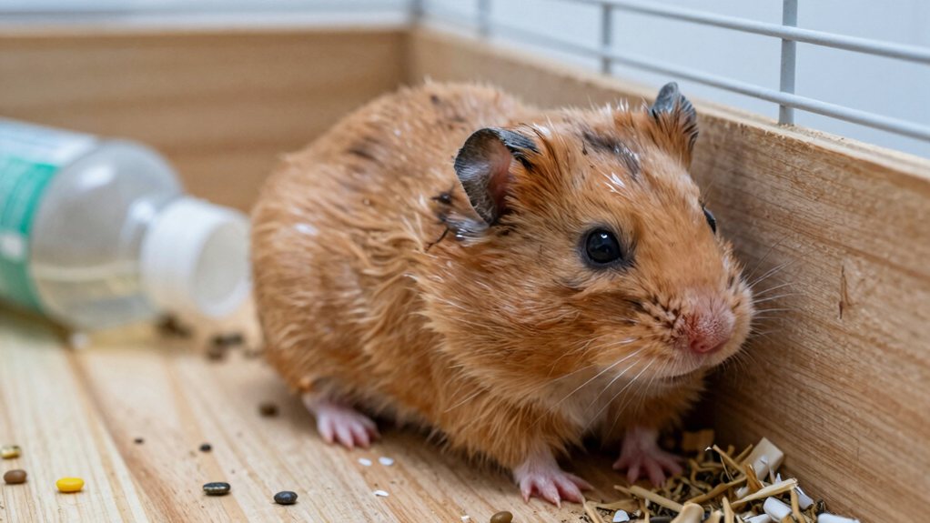young hamsters stress vulnerability