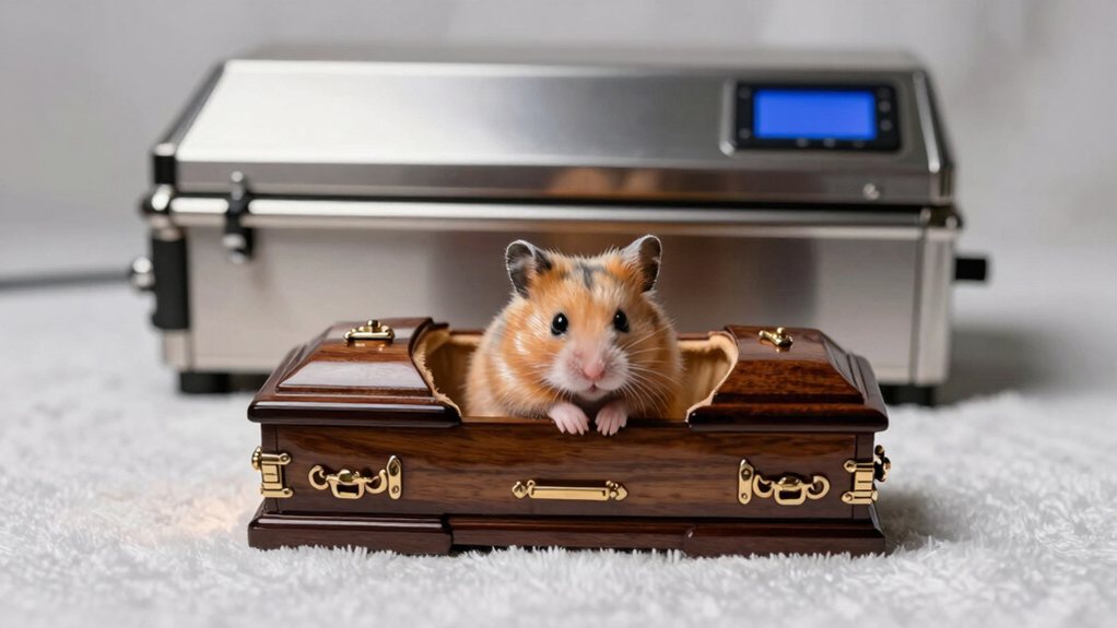 portable hamster ashes cremation