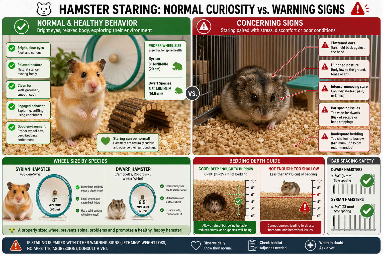 How to Respond When Your Hamster Stares at You