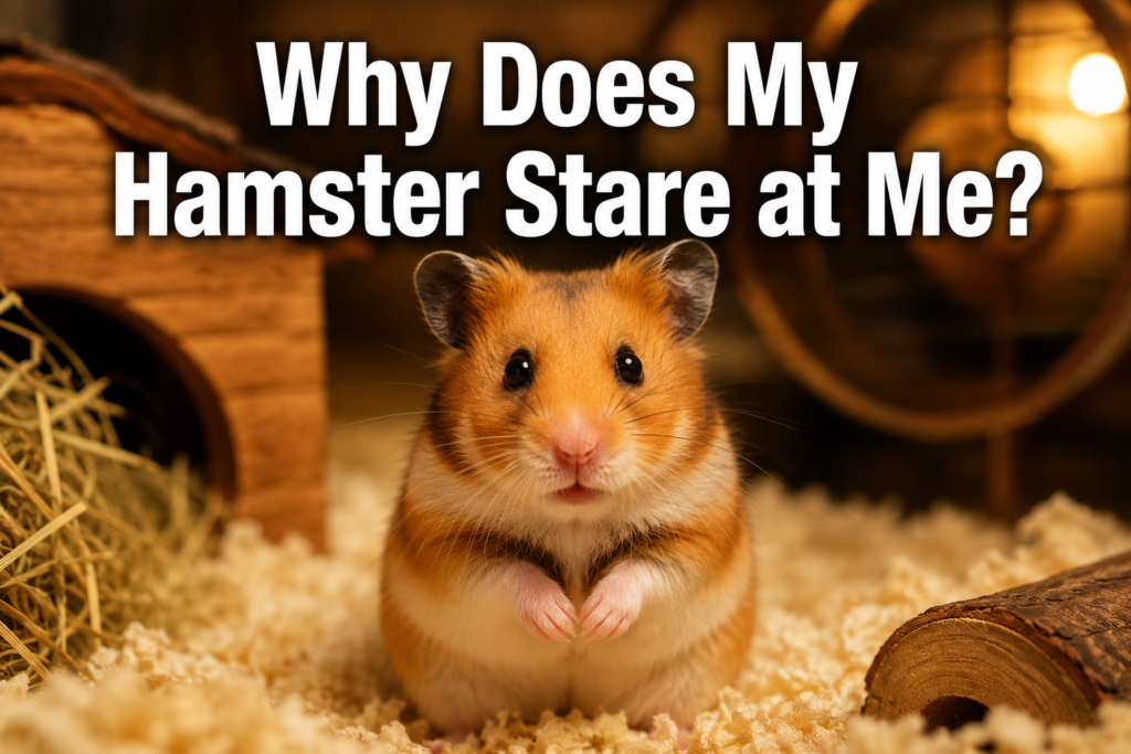 Why Does My Hamster Stare at Me?