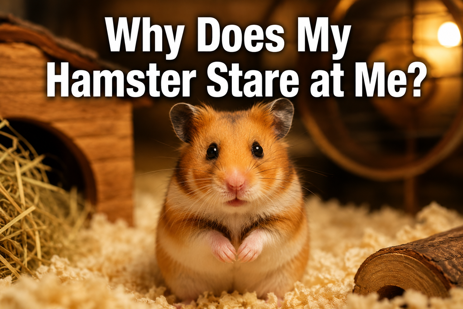 Why Does My Hamster Stare at Me?