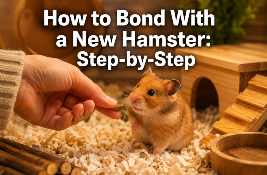 How to Bond With a Hamster: Step-by-Step Guide for New Owners