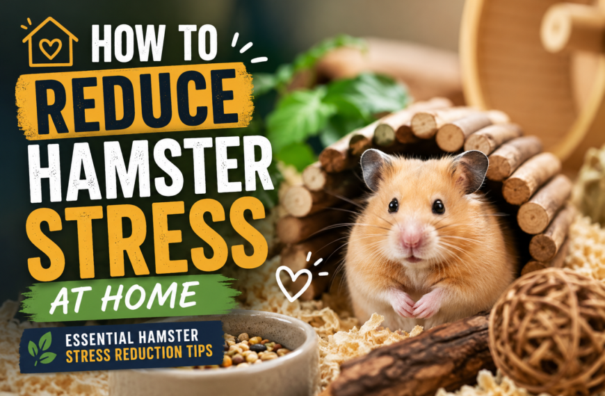 How to Reduce Hamster Stress at Home: Essential Hamster Stress Reduction Tips