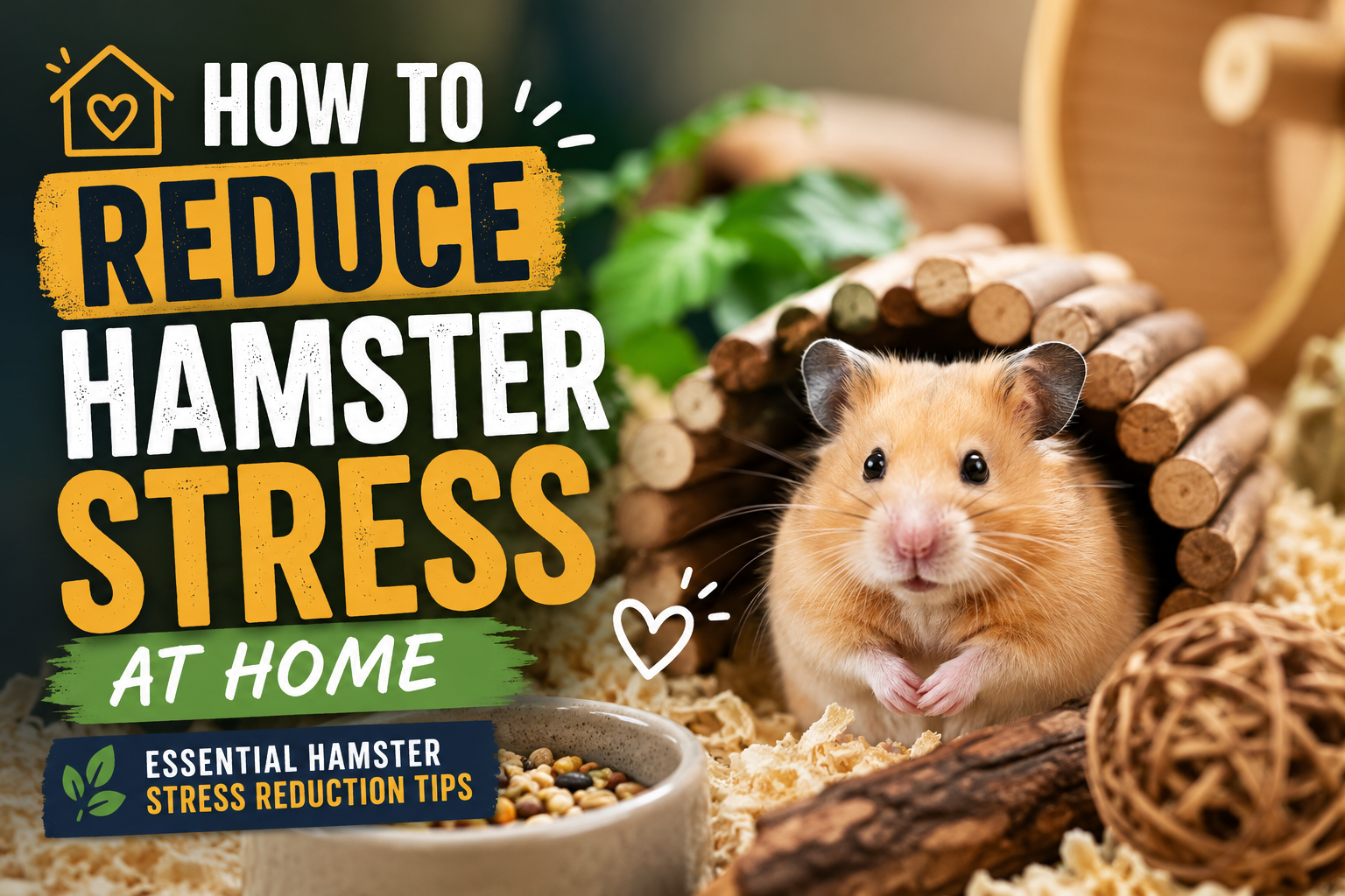 How to Reduce Hamster Stress at Home: Essential Hamster Stress Reduction Tips